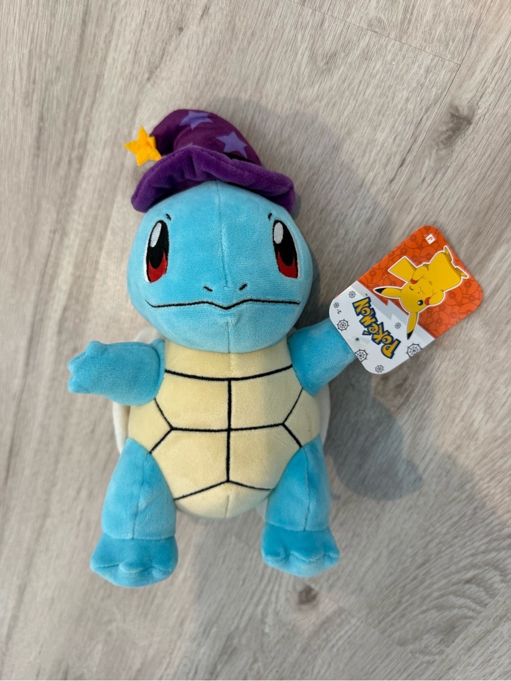 Pokemkon Squirtle Plush 30th Celebration with Wizard Hat
